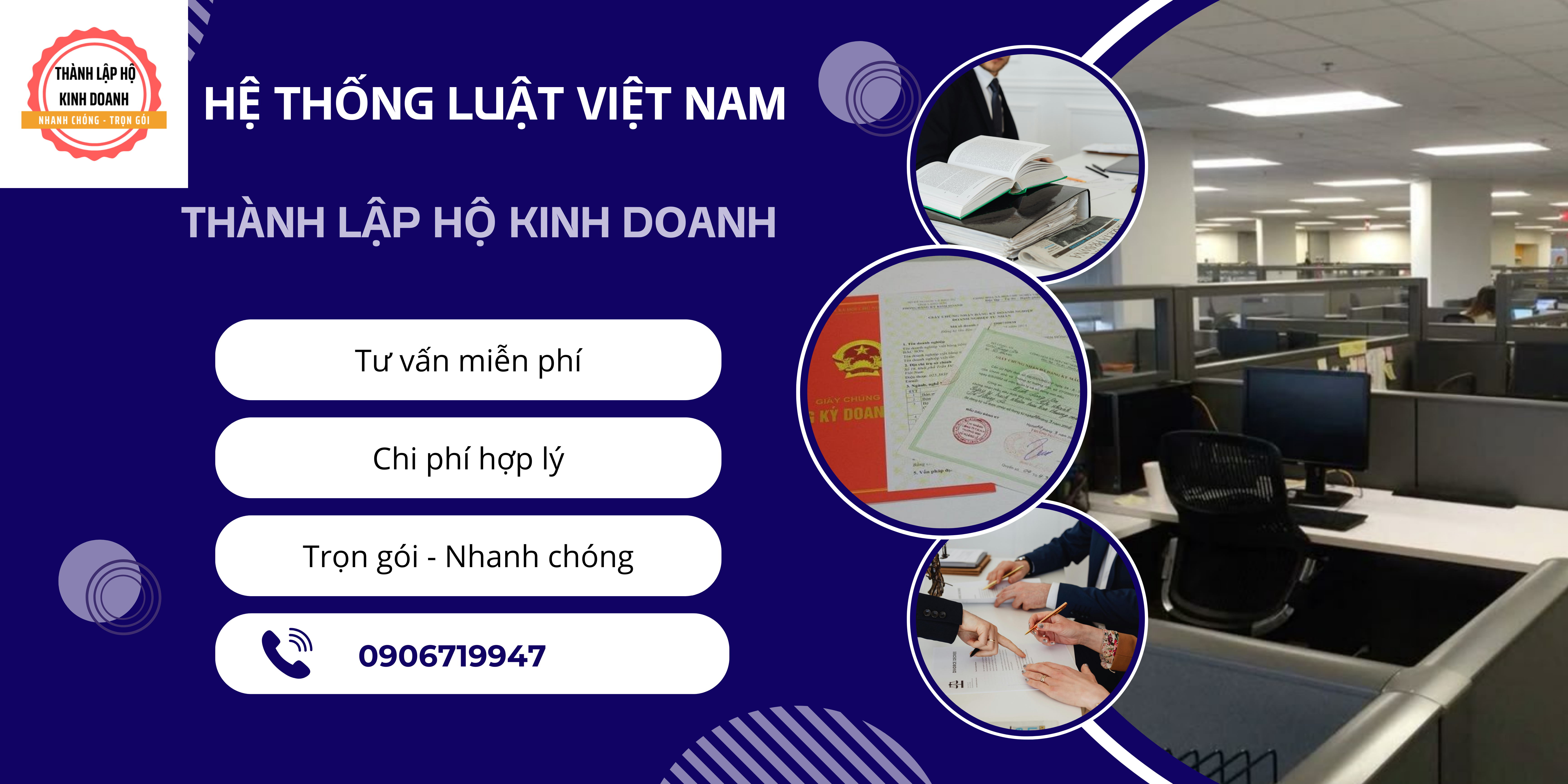 Dịch vụ Đăng ký hộ kinh doanh, siêu nhanh khu vực phường Phú Lâm, Thành phố Hồ Chí Minh - Ảnh 1