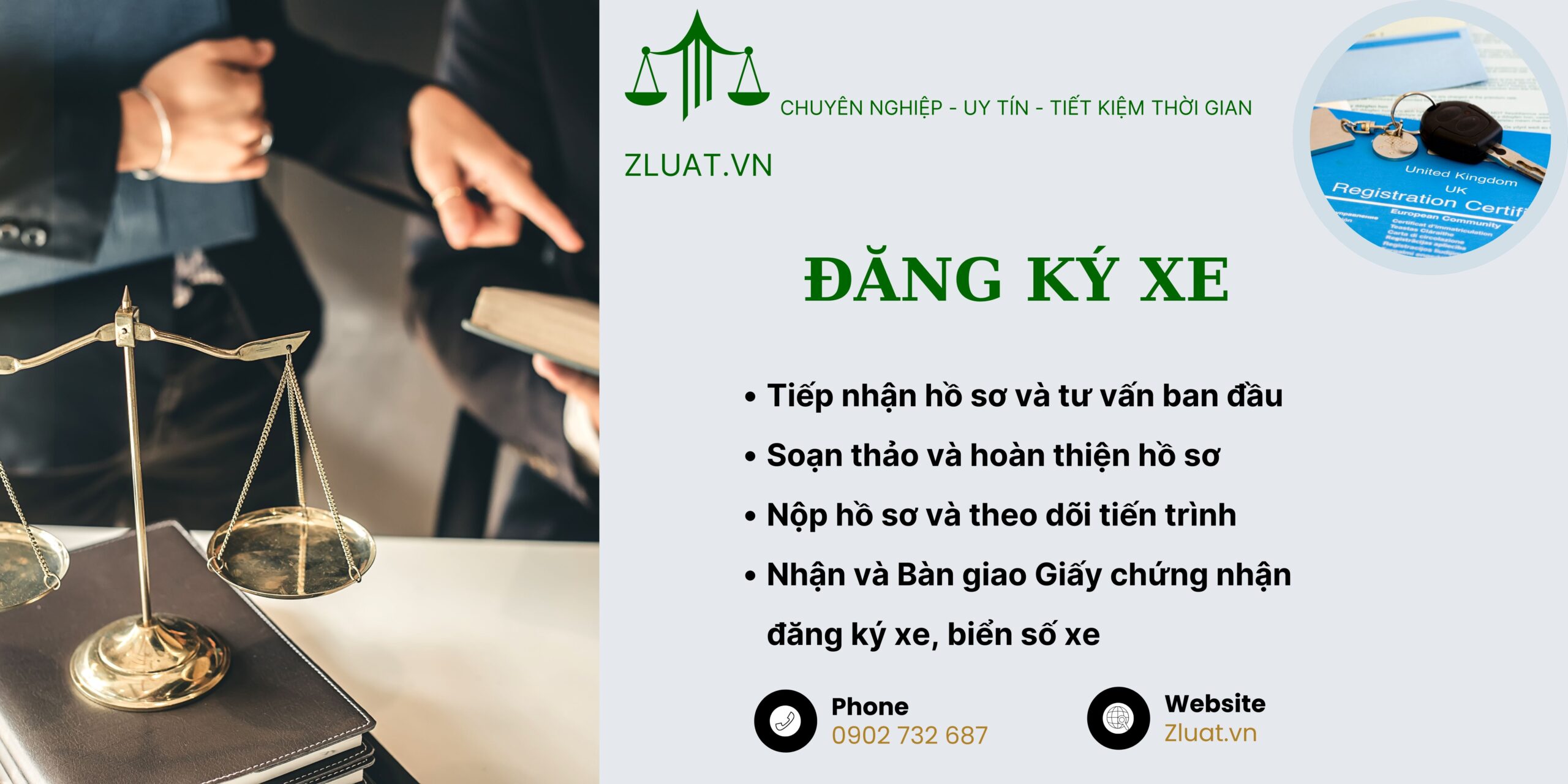 [DANGKYXE.ZLUAT.VN] - Trọn gói dịch vụ luật sư Đăng ký xe máy, xe ô tô, các loại xe tương tự khu vực xã Ngọc Lặc 4, Thanh Hóa<br><br>