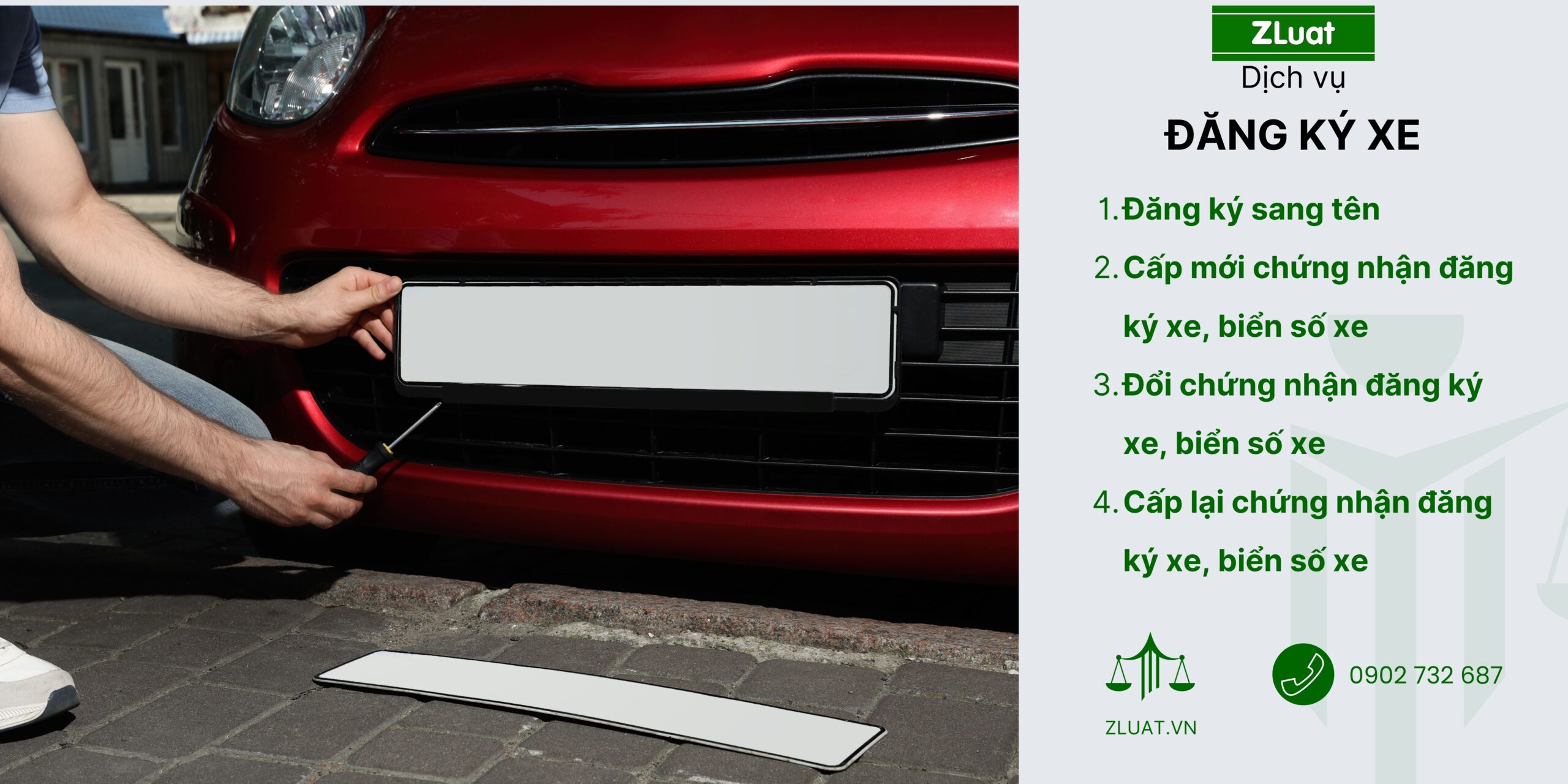 [XÃ NGỌC LẶC 5, THANH HÓA] - Gói dịch vụ Luật sư Đăng ký sang tên xe máy, xe ô tô,… tại địa điểm xã Ngọc Lặc 5, Thanh Hóa<br><br>