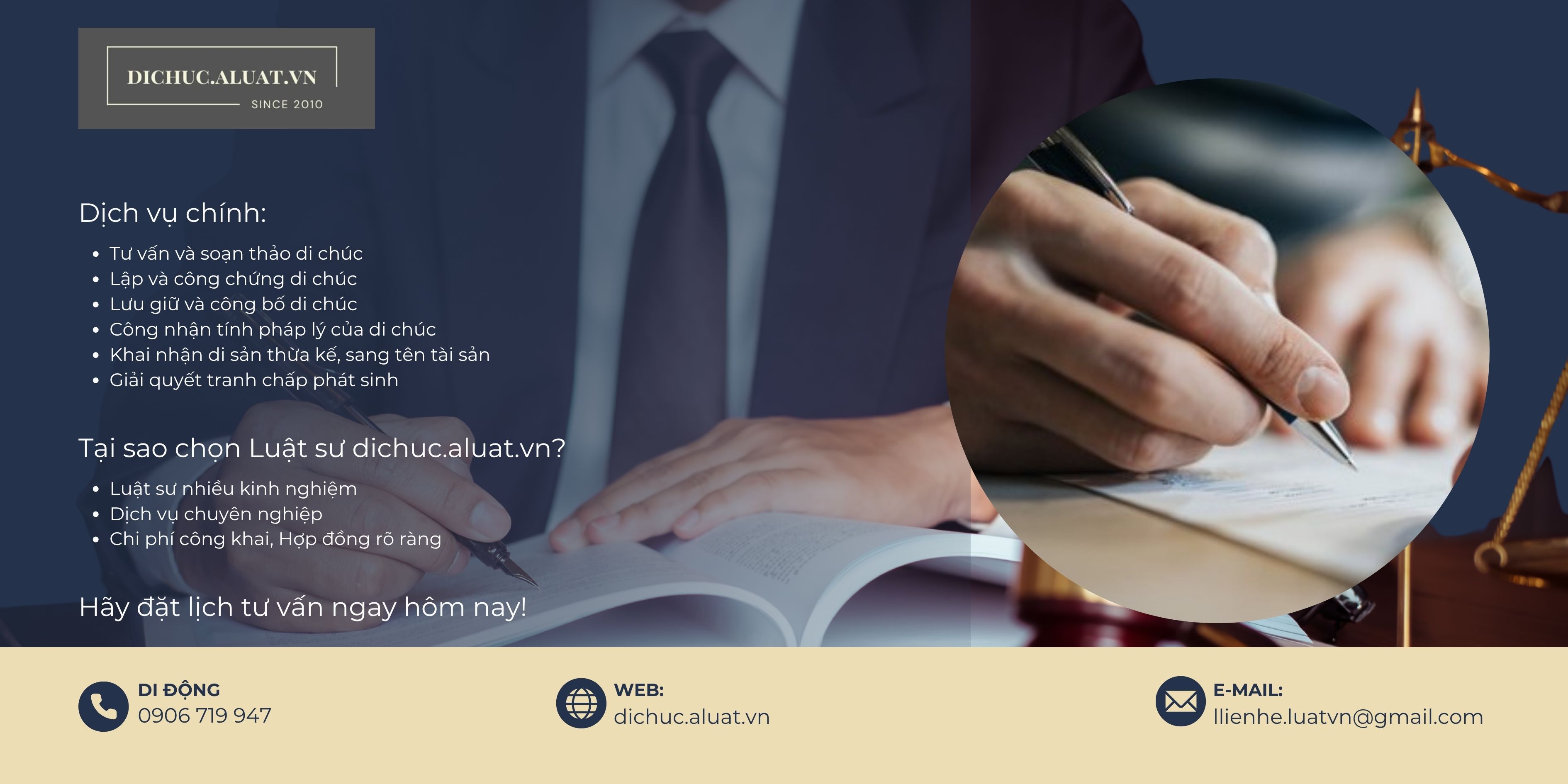 [XÃ CAO BỒ, TỈNH TUYÊN QUANG] - Văn phòng Luật soạn thảo di chúc ở khu vực Xã Cao Bồ, tỉnh Tuyên Quang