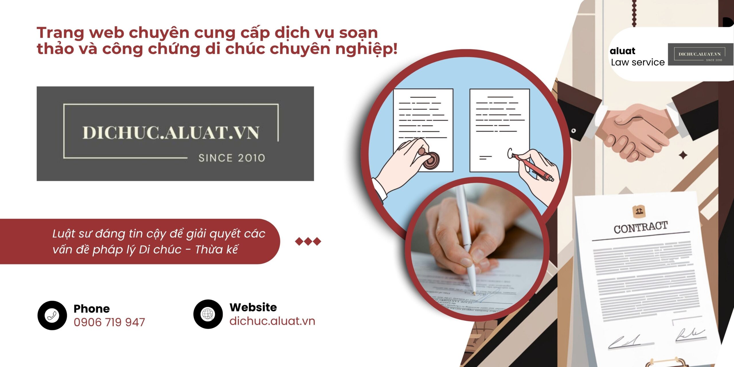 [DICHUC.ALUAT.VN] Luật sư chuyên nghiệp soạn di chúc ở địa điểm Thành phố Thuận An, Tỉnh Bình Dương