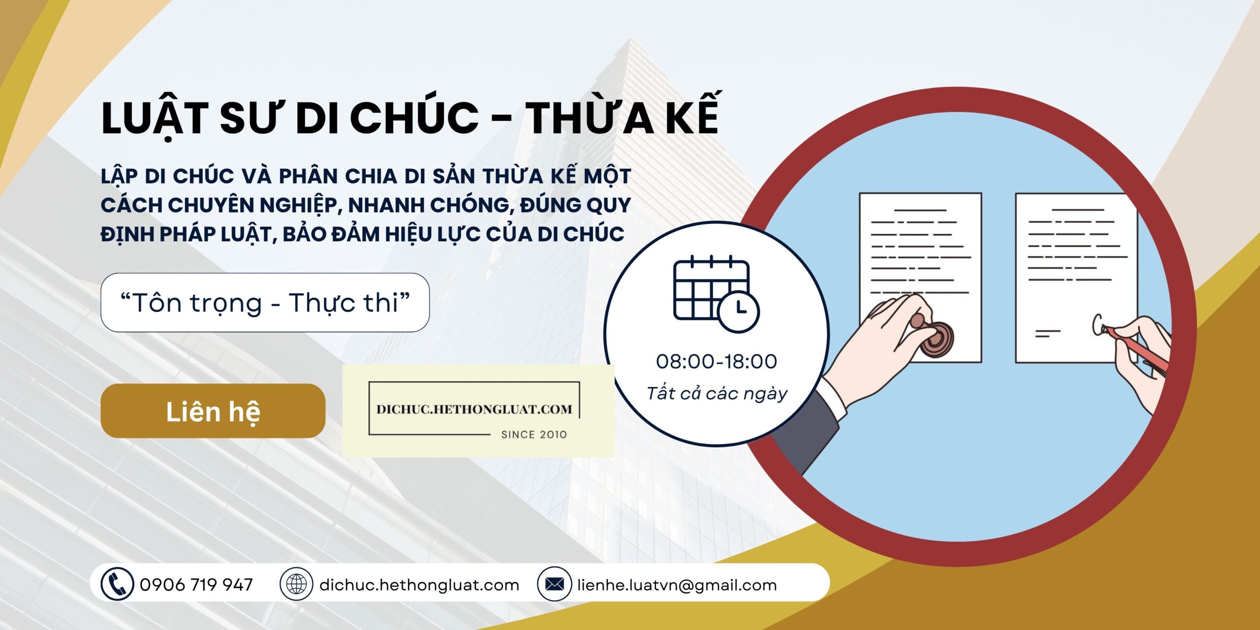 Dịch vụ trọn gói biên soạn văn bản di chúc công chứng ở khu vực Phước Trung, Bác Ái, Ninh Thuận