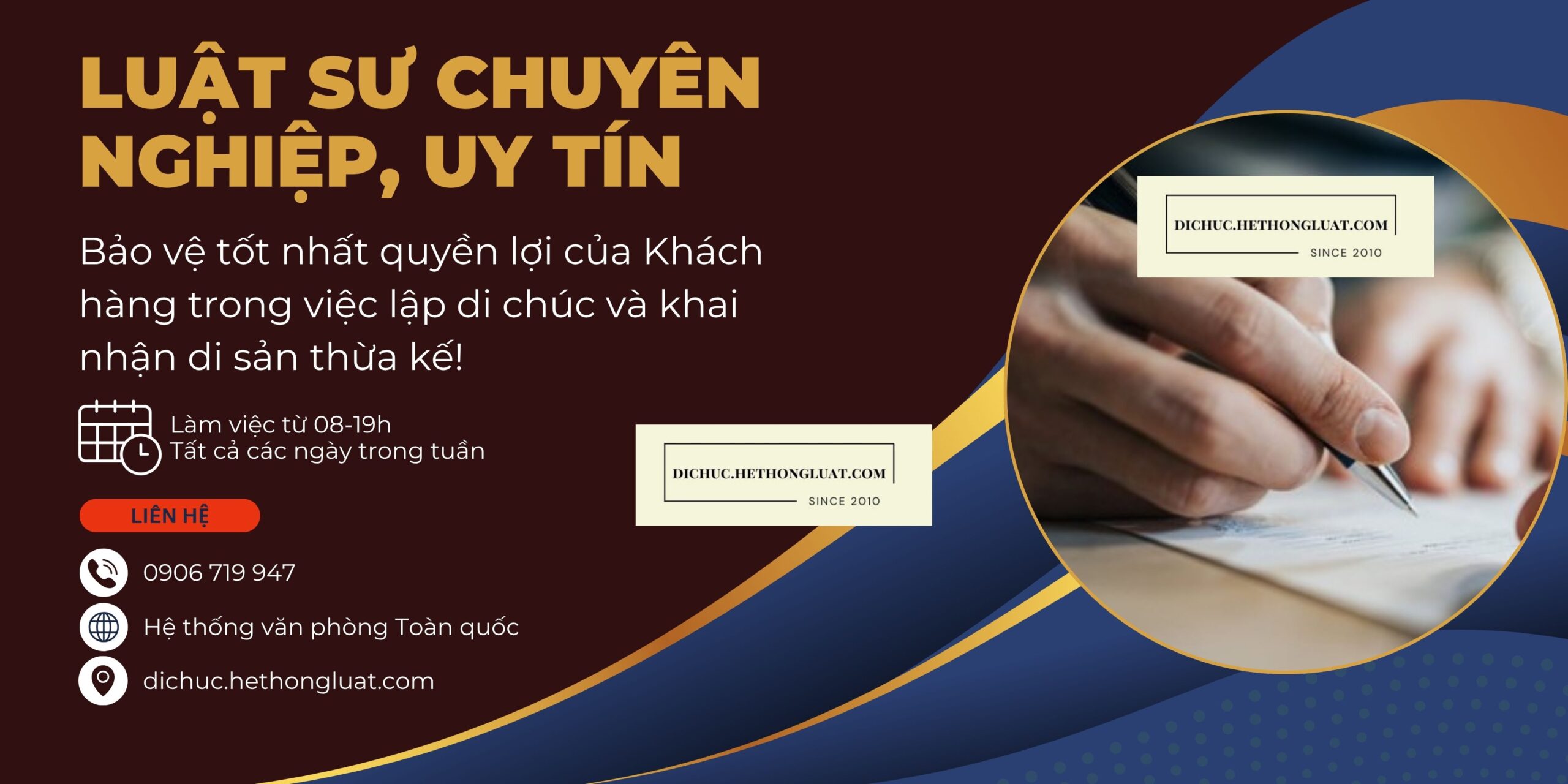 Luật sư soạn thảo di chúc tại địa điểm Khánh Thượng, Ba Vì, Hà Nội