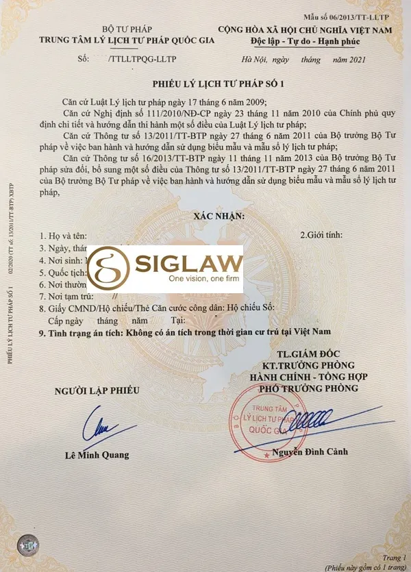 <b>Dịch vụ hỗ trợ làm lý lịch tư pháp (số 1, số 2) nhanh gon - chuẩn pháp lý  / online / trao kết quả tận nhà ở địa điểm Phường Bắc Hồng, Hồng Lĩnh, Hà Tĩnh