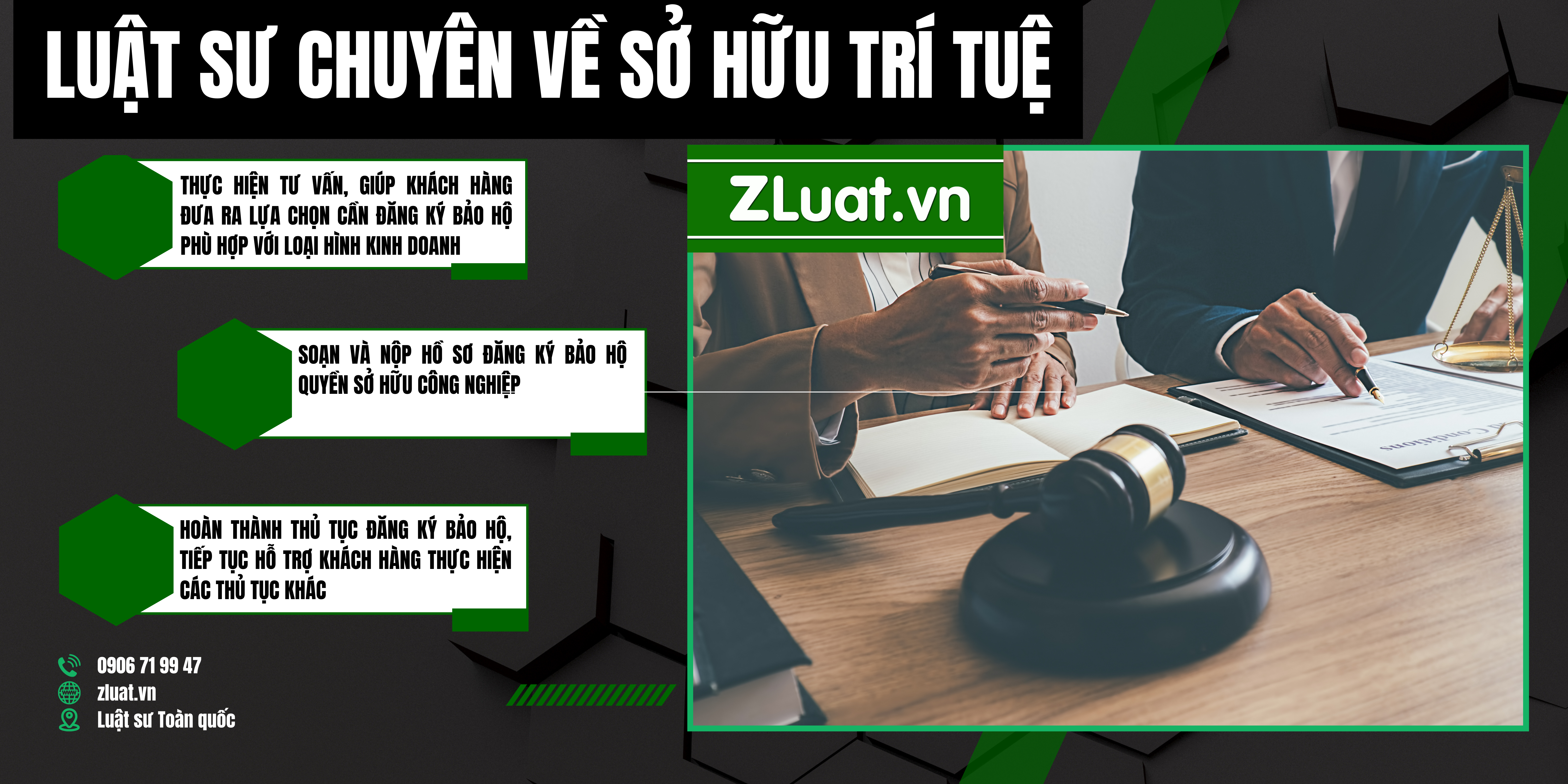Gói dịch vụ Luật sư bảo hộ quyền sở hữu công nghiệp tại Phường 14, Quận 6, TP.HCM