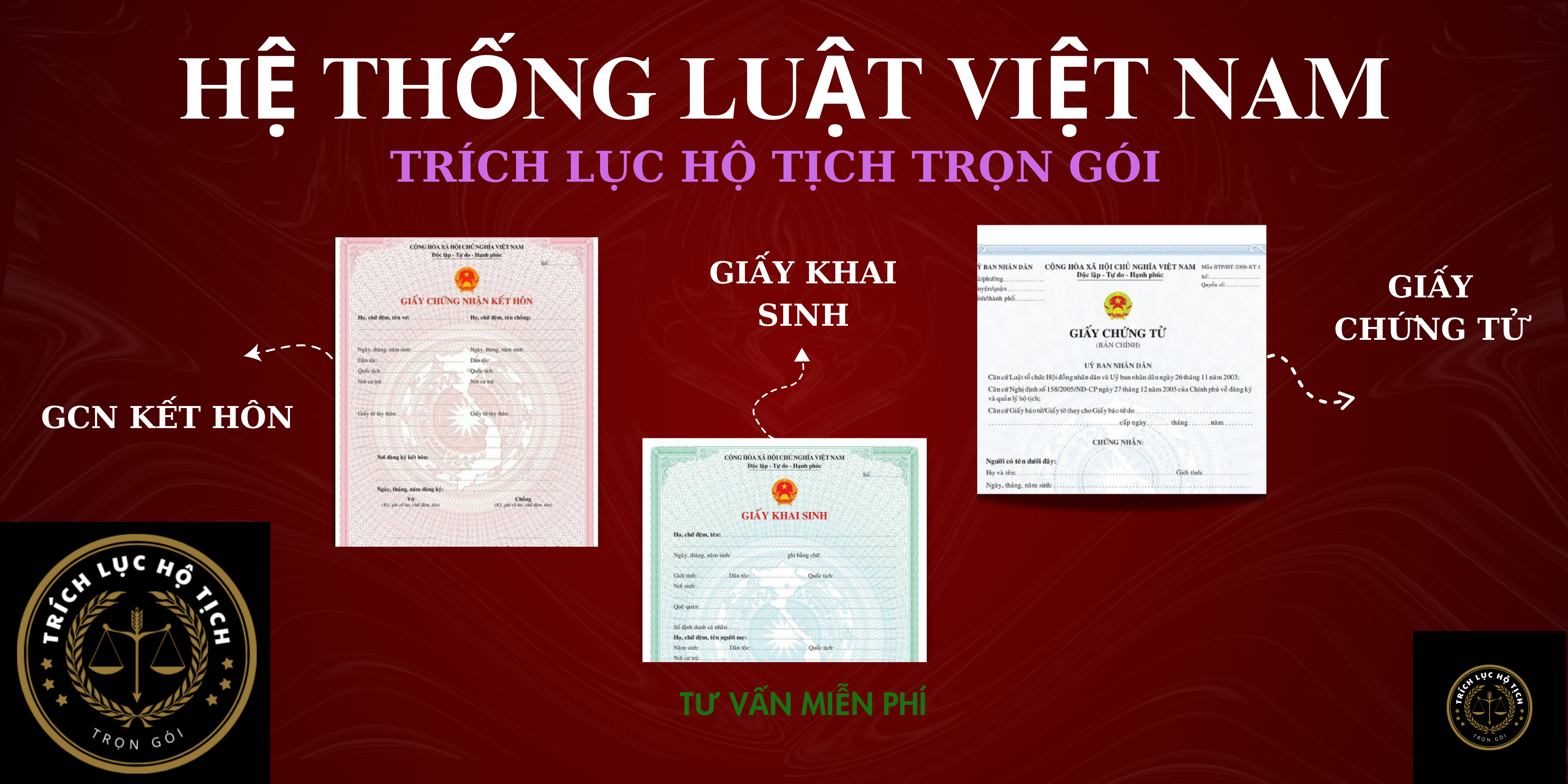 Luật sư trọn gói Xin cấp trích lục giấy tờ hộ tịch siêu nhanh tại địa điểm Chiềng Mai, Mai Sơn, Sơn La