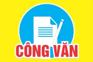 Mẫu công văn điều chỉnh thông tin năm 2022.