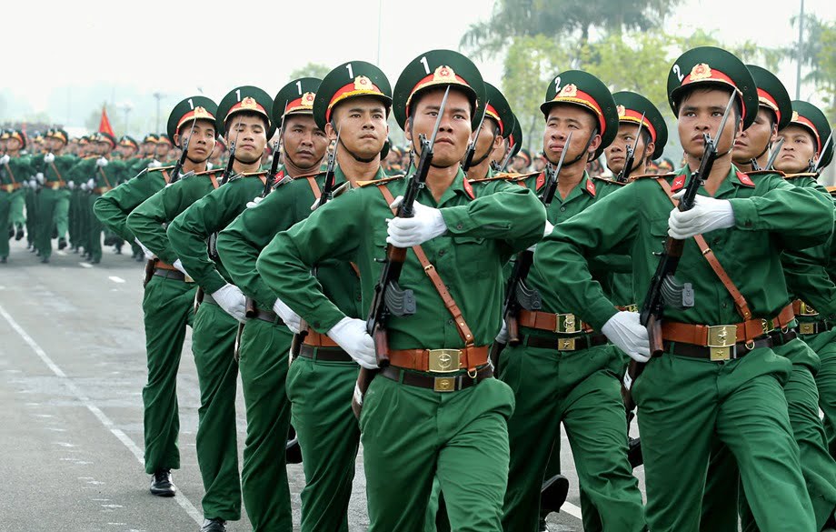 Cấp bậc quân hàm quân nhân chuyên nghiệp.