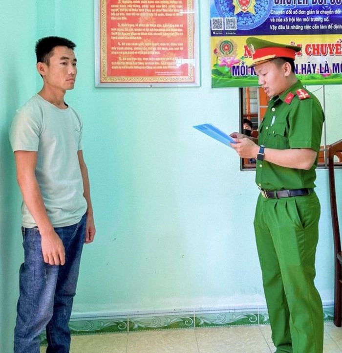 Công an thị xã An Khê tạm giam đối tượng hủy hoại tài sản – Aluat.vn.