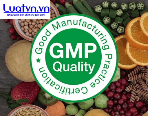 Chứng nhận GMP – Trong lĩnh vực thực phẩm.
