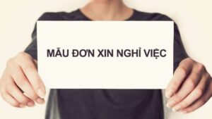 Một số mẫu đơn xin nghỉ việc năm 2022.