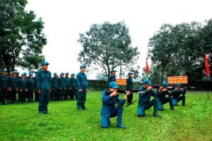 Nguyên tắc tổ chức, hoạt động của lực lượng Dân quân tự vệ năm 2022.