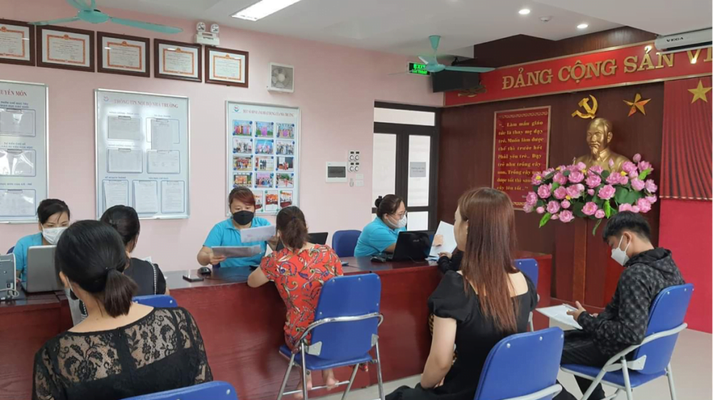 Quy trình đăng ký tuyển sinh vào mầm non, lớp 1, lớp 6 năm học 2023-2024 tại Hà Nội.