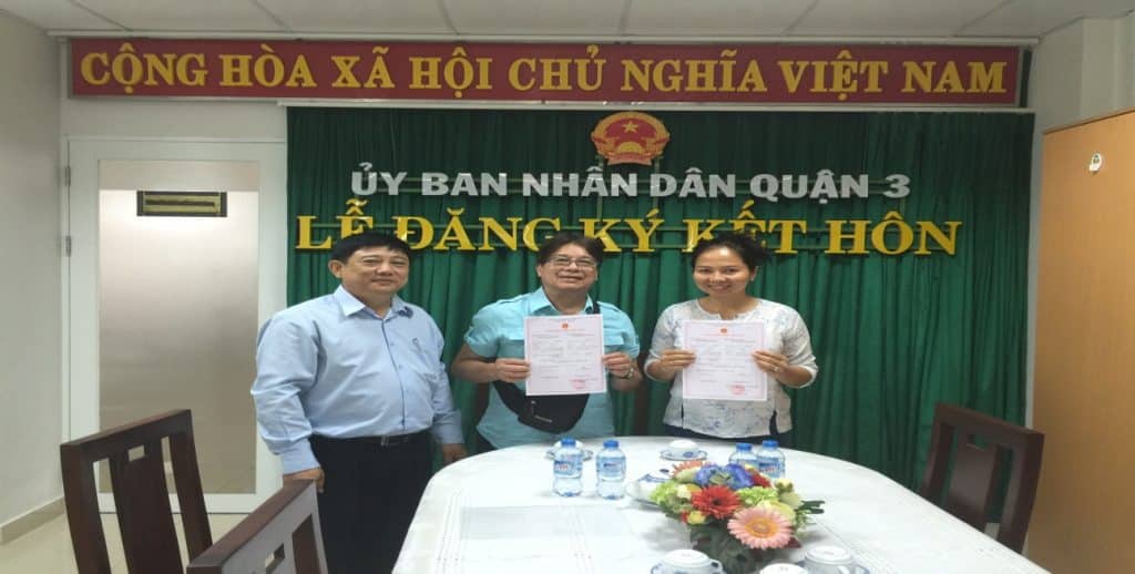 Cơ quan đăng ký kết hôn với người nước ngoài tại Việt Nam.