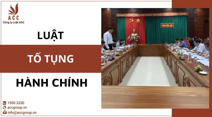 Luật tố tụng hành chính 2015 số 93/2015/QH13.
