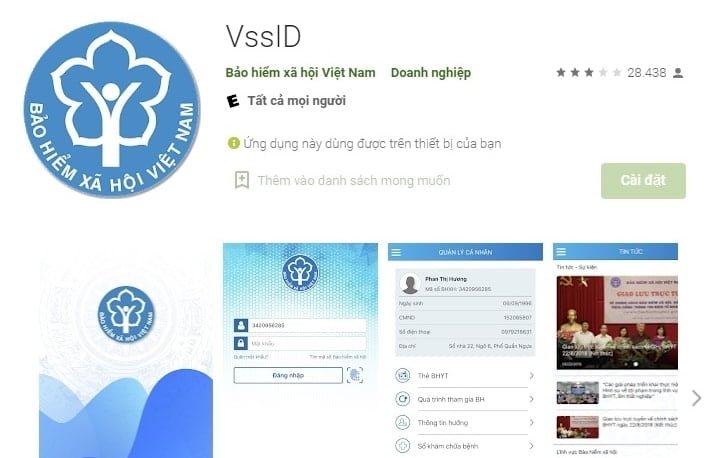 Hướng dẫn đăng ký tài khoản bảo hiểm y tế trên ứng dụng VssID (Cập nhật 2023).