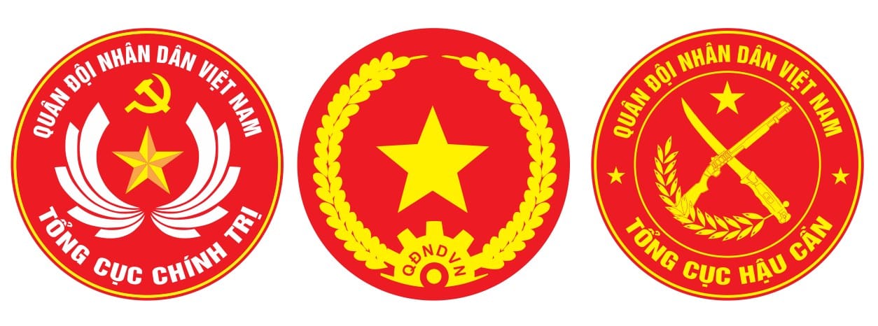 Logo Quân đội Nhân dân Việt Nam theo quy định của Nhà nước.