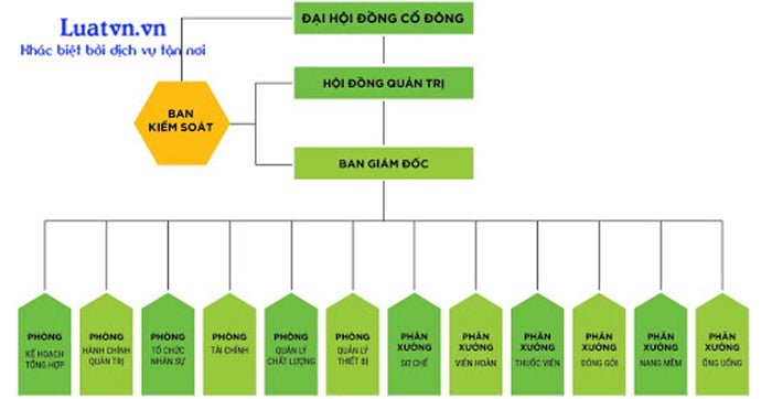 Cơ cấu tổ chức công ty cổ phần như thế nào?.