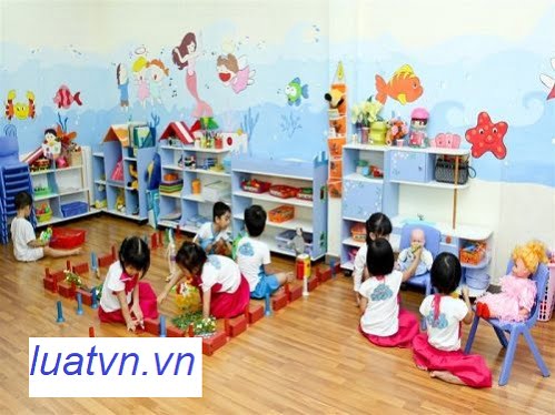 Điều kiện thành lập nhóm trẻ tại Cần Thơ.
