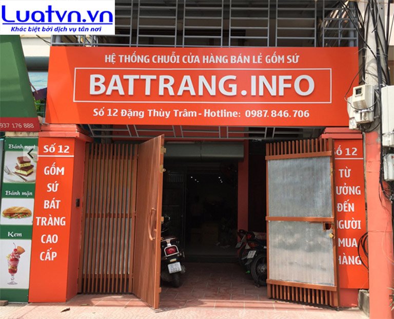 Thủ tục thành lập công ty sản xuất, kinh doanh gốm sứ.
