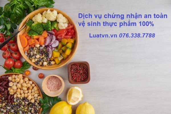 Giấy chứng nhận vệ sinh an toàn thực phẩm tại Quảng Ngãi.