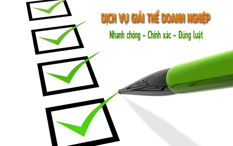 Giải thể công ty Quận 9.