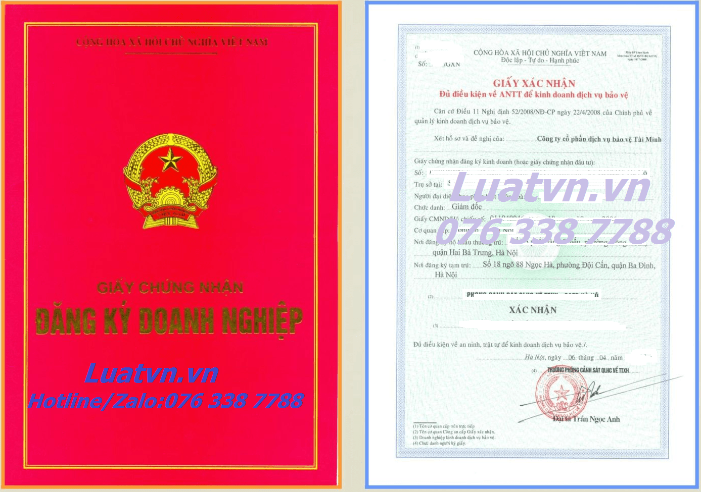 Company establishment service during the day.