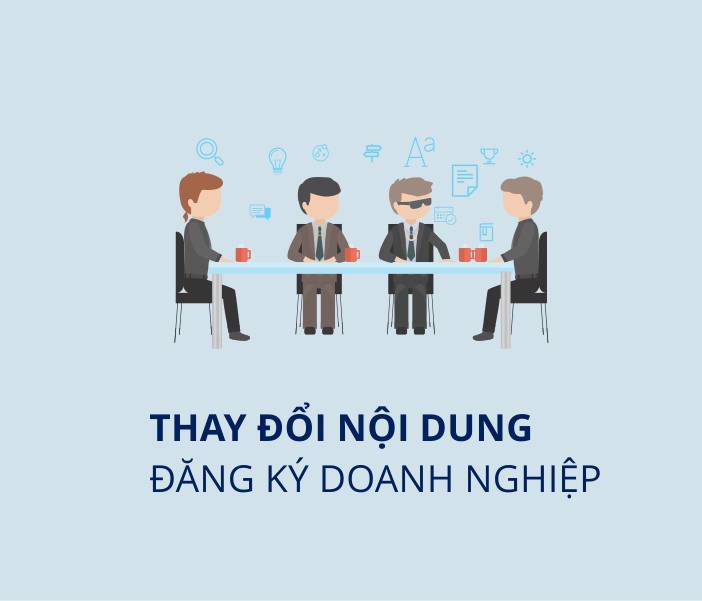 Dịch vụ thay đổi nội dung đăng ký kinh doanh.