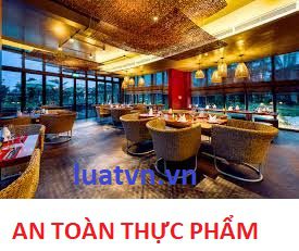 Quy trình xin cấp Giấy phép an toàn vệ sinh thực phẩm cho nhà hàng.