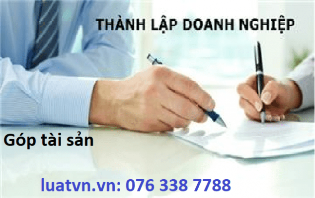 Tài sản có thể góp khi thành lập công ty.