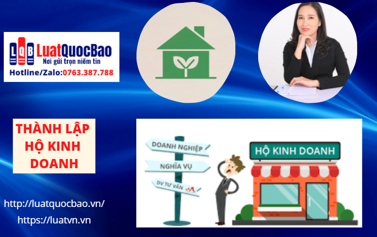 Thành lập cơ sở kinh doanh hộ cá thể.