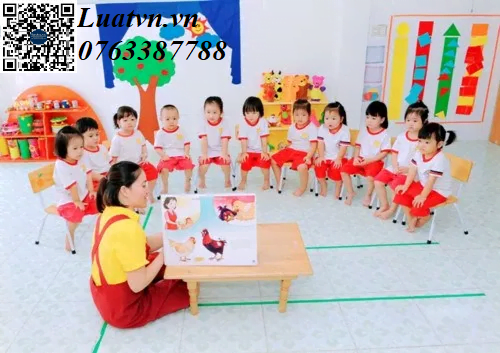 Thành lập trường mầm non tư thục tại TP HCM.