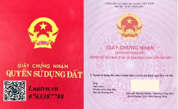 Thủ tục yêu cầu cấp giấy chứng nhận quyền sử dụng đất.