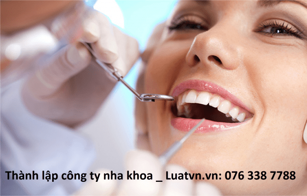 Thành lập công ty nha khoa.