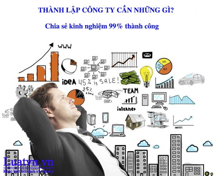 Thành lập công ty cần những gì? Chìa khóa thành công.