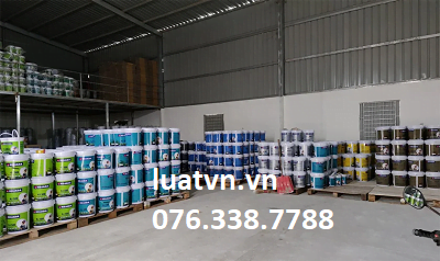 Hướng dẫn thành lập công ty sản xuất sơn.