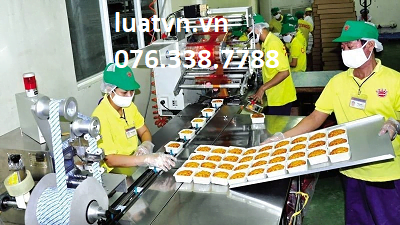 Các bước thành lập công ty sản xuất bánh kẹo.
