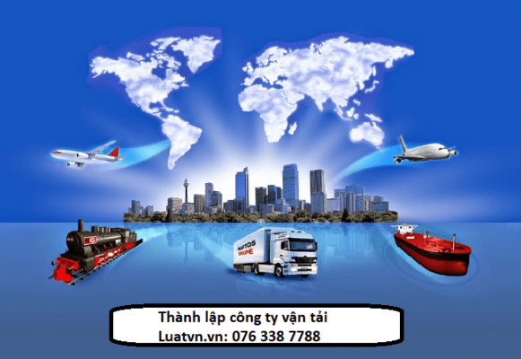 Thành lập công ty dịch vụ vận tải.