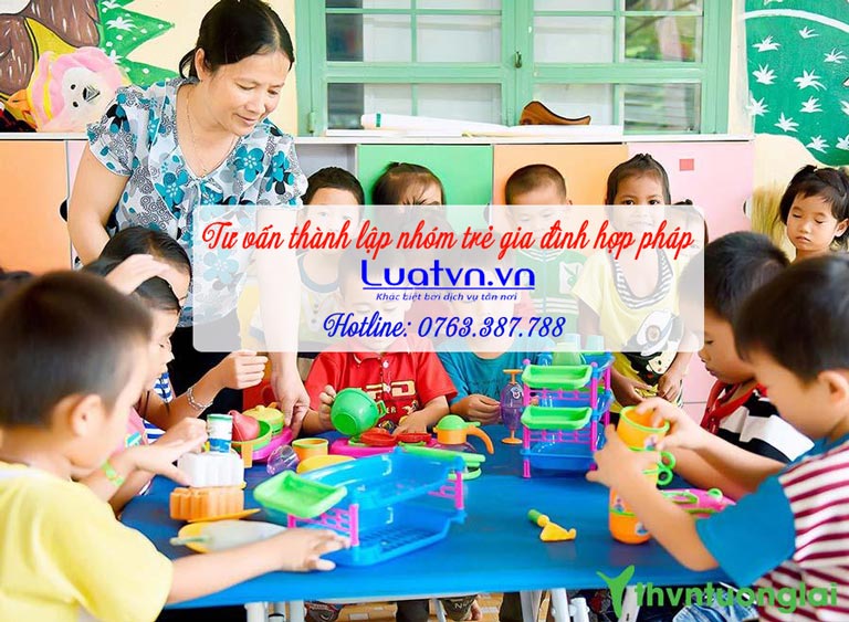 Thành lập nhóm trẻ gia đình như thế nào là hợp pháp?.