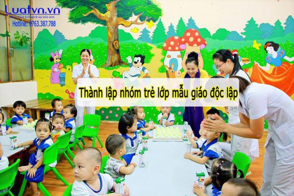 Có thể thuê ai đó đại diện cho trường mẫu giáo.