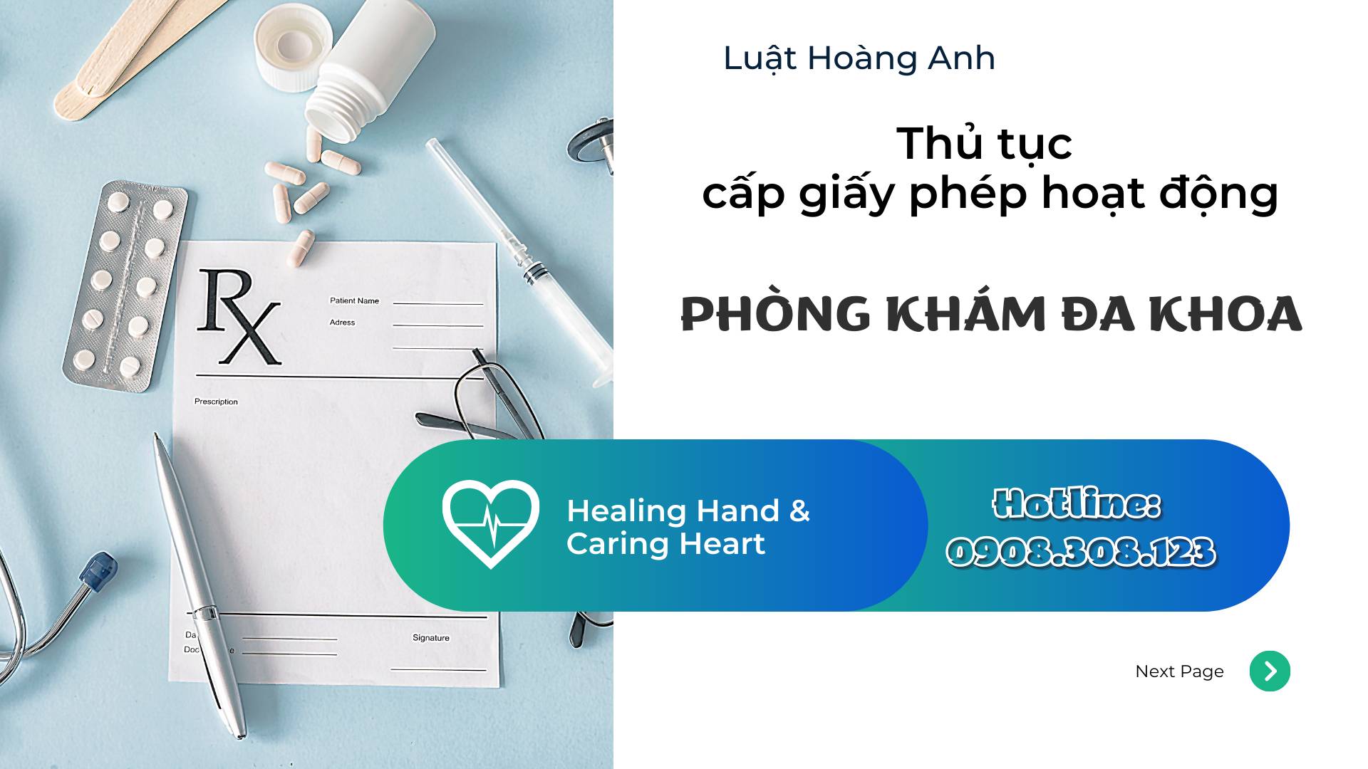 Thủ tục cấp giấy phép hoạt động khám bệnh, chữa bệnh đối với phòng khám đa khoa.