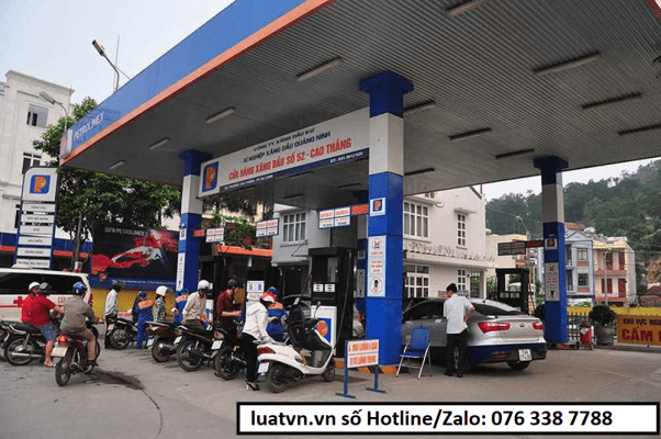 Thủ tục thành lập công ty xăng dầu.