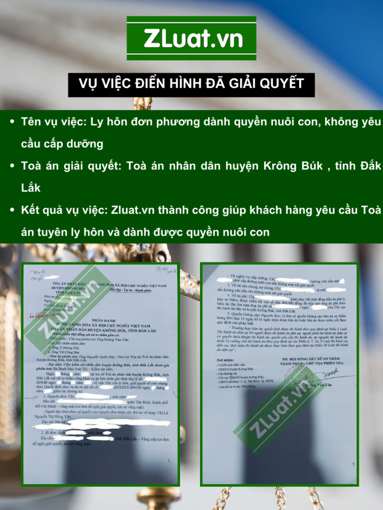 Dịch vụ Ly hôn Đơn phương trọn gói