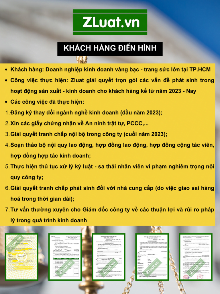 Dịch vụ Luật sư pháp lý doanh nghiệp trọn gói