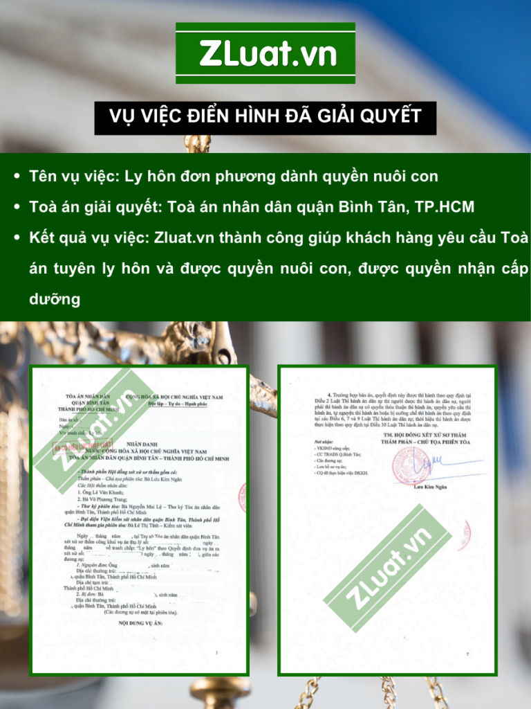 Dịch vụ Ly hôn Đơn phương trọn gói