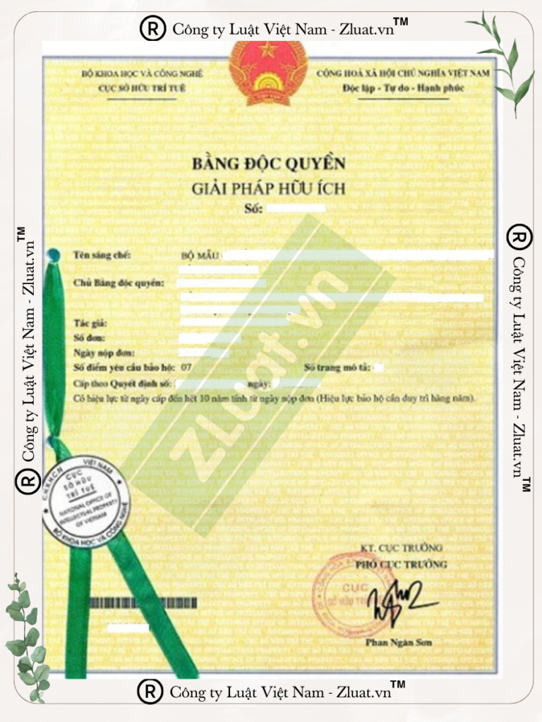 Đăng ký Sáng chế – Giải pháp hữu ích (Patent and Utility Solution Registration)