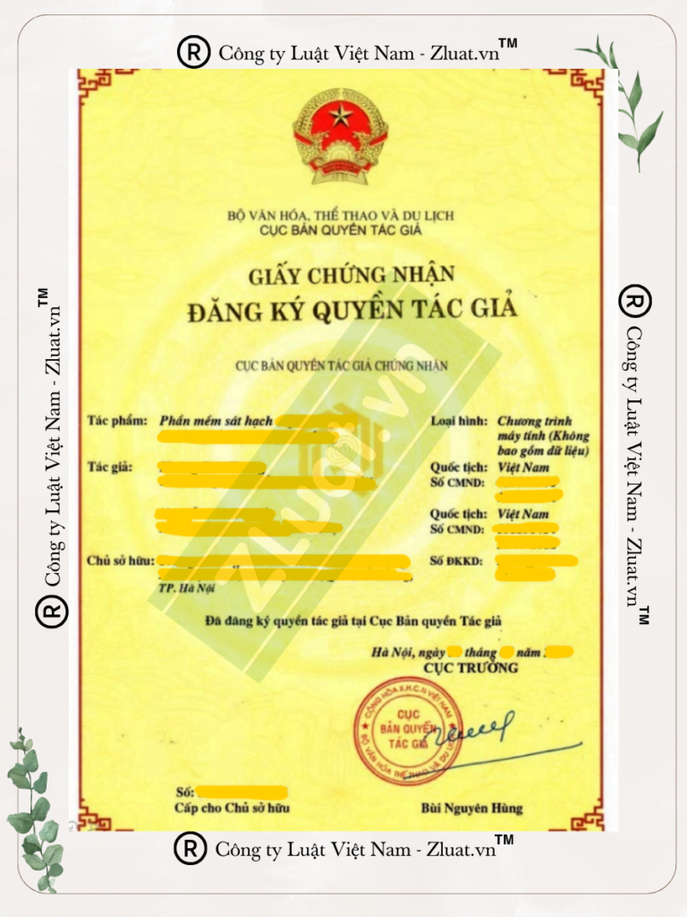 Dịch vụ Đăng ký bảo hộ quyền tác giả