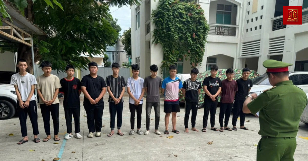 Tội gây rối trật tự công cộng và mức xử lý hình sự cho thanh thiếu niên