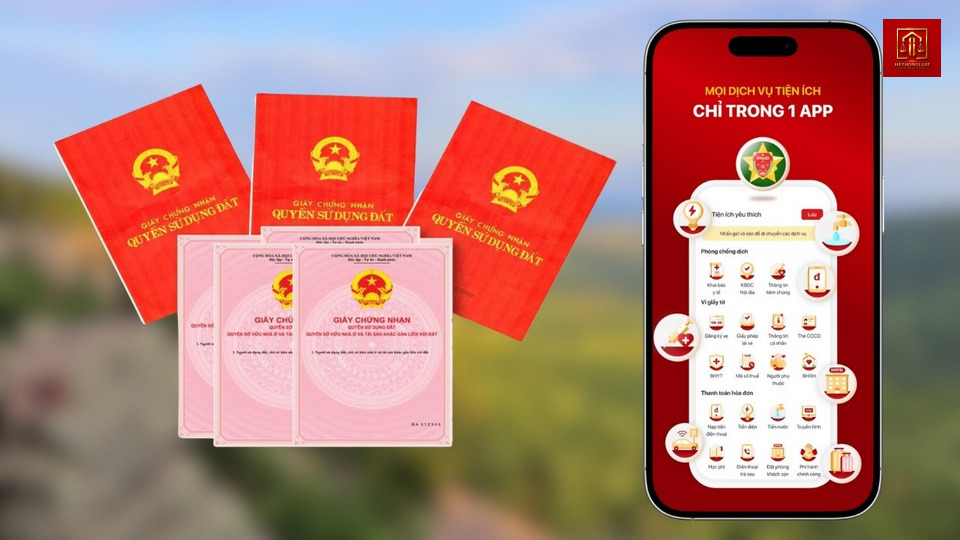 Thông tin giấy chứng nhận quyền sử dụng đất hiển thị trên VNeID Thông tin giấy chứng nhận quyền sử dụng đất hiển thị trên VNeID