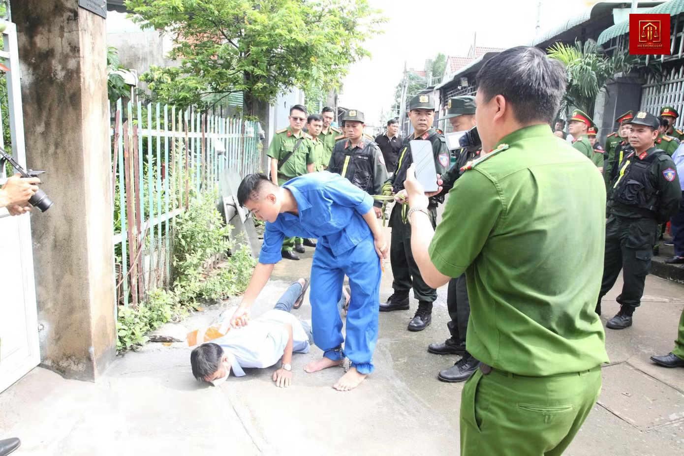 Thực nghiệm điều tra vụ thảm án tại Đồng Nai Thực nghiệm điều tra vụ thảm án tại Đồng Nai
